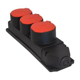 TPlast 3x25A - Kauçuk Düz Fiş