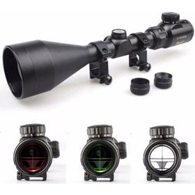 Tr-nikula 3-9x56eg Çift Işık Kırmızı Yeşil Kaynaklı Zoomlu Tüfek Dürbünü