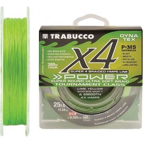 Trabucco Dyna Tex X4 Pro Uv Lime Yellow 150 m Misina