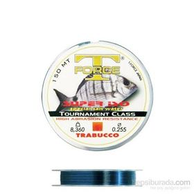 Trabucco T-Force Super Iso Serisi 300 m 0,30 mm Monofilament Misina