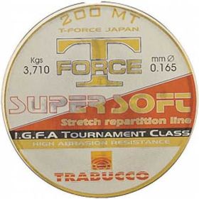 Trabucco T-Force Tournament Super Soft Serisi 200 m 0,18 mm Monofilament Misina