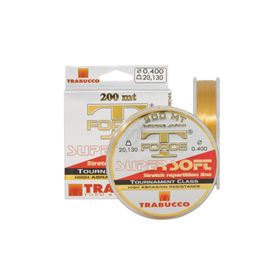 Trabucco T-Force Tournament Super Soft Serisi 200 m 0,18 mm Monofilament Misina
