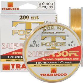 Trabucco T-Force Tournament Super Soft Serisi 200 m 0,18 mm Monofilament Misina