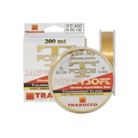 Trabucco T-Force Tournament Super Soft Serisi 200 m 0,18 mm Monofilament Misina