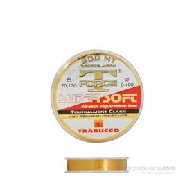 Trabucco T-Force Tournament Super Soft Serisi 200 m 0,18 mm Monofilament Misina