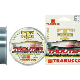 Trabucco T-Force Tournament Tough Serisi 150 m 0,22 mm Monofilament Misina