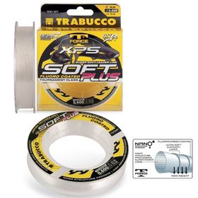 Trabucco TF XPS Soft Plus Leader 100 m Misina