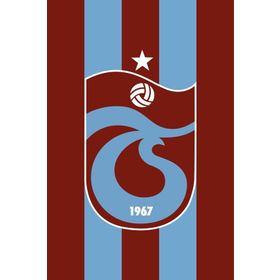Trabzonspor 100x150 cm Asmalı Bm Çizgili Bayrak