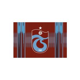 Trabzonspor 200x300 Asmalı Keşan Desenli Bayrak