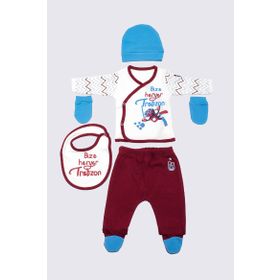Trabzonspor 5'li Gri Sıyah Zıbın Takımı