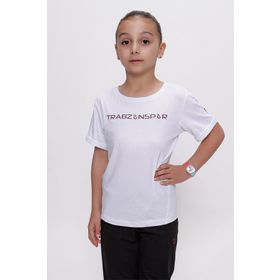 Trabzonspor Bisiklet Yaka Baskılı T-Shirt