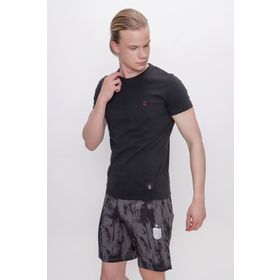 Trabzonspor Bisiklet Yaka İç Logolu Beyaz T-Shirt
