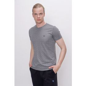 Trabzonspor Bisiklet Yaka Kare Desenli T-Shirt