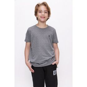 Trabzonspor Bisiklet Yaka Kare Desenli T-Shirt