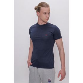 Trabzonspor Bisiklet Yaka Nakış İç Logolu T-Shirt