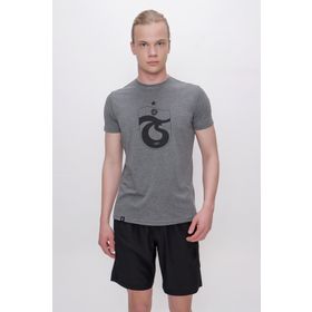 Trabzonspor Bisiklet Yaka Ön İç Logo Baskılı T-Shirt