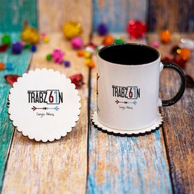 Trabzonspor Logolu-İsimli-Kişiye Özel Baskılı Kupa Bardak