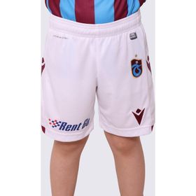 Trabzonspor Macron 2022-2023 Çocuk Beyaz Şort