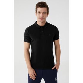 Trabzonspor Polo Yaka Basic Lacivert T-Shirt