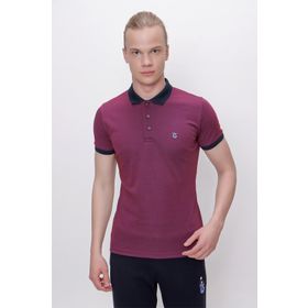 Trabzonspor Polo Yaka İç Logolu Pembe T-Shirt