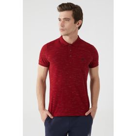 Trabzonspor Polo Yaka İç Logolu Pembe T-Shirt