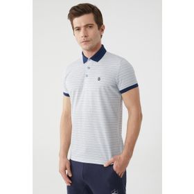 Trabzonspor Polo Yaka İç Logolu Pembe T-Shirt