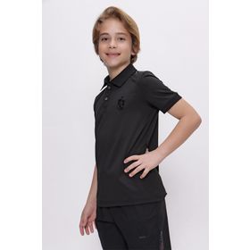 Trabzonspor Polo Yaka Logolu Beyaz T-Shirt