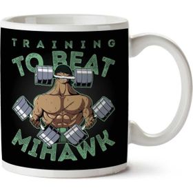 Training to Beat Mihawk Roronoa Zoro Baskılı Kupa