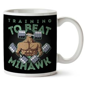 Training to Beat Mihawk Roronoa Zoro Baskılı Kupa