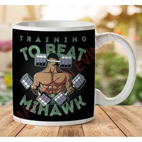Training to Beat Mihawk Roronoa Zoro Baskılı Kupa