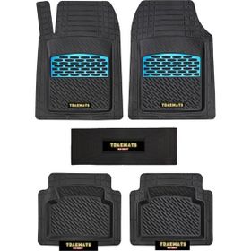 Trakmats Bmw 1 Serisi E87 HB 2005 Universal Lüks Mavi Oto Paspas