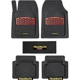 Trakmats Fiat Fiorino 2020 Lüks Kırmızı Universal Oto Paspas