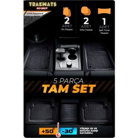Trakmats Opel Mokka 2015 Universal 4D Yeni Üretim Siyah ADK Oto Havuzlu Paspas
