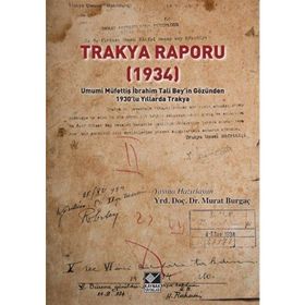Trakya Raporu 1934 - Kolektif