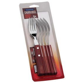 Tramontina 21198/71 6'lı Blister Churrasco6 Biftek-steak Çatalı