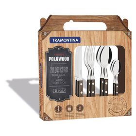 Tramontina 21199/905 24'lü Kutu Churrasco Çatal Kaşık Biftek-steak Bıçağı Seti