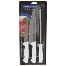 Tramontina 24499/812 3'lü Blisterli Bıçak+masat Seti