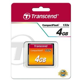 Transcend TS4GCF133 4 GB 20 MB/s Hafıza Kartı