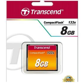 Transcend TS8GCF133 8GB 133X CF Hafıza Kartı