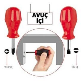 Transformacion 12+2 Adet High-Torque Avuçiçi Düz Yıldız Uçlu Tornavida Seti