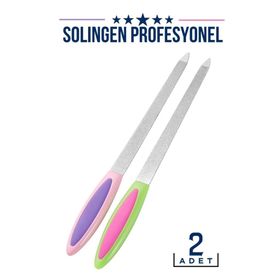 Transformacion 2 Adet Solingen Profesyonel Çelik Tırnak Törpüsü