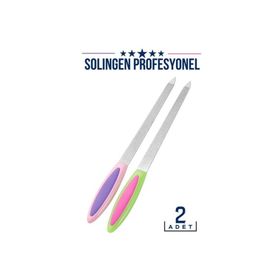 Transformacion 2 Adet Solingen Profesyonel Çelik Tırnak Törpüsü
