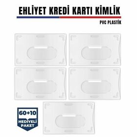 Transformacion 427980 5'li Paket Ehliyet ve Kimlik Kart Koruyucu