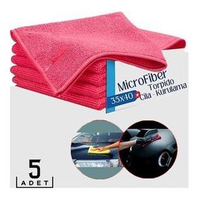 Transformacion 429050 60+10 Adet MicroFiber Araç İç Dış Temizlik Kurulama Havlusu
