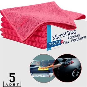 Transformacion 429050 60+10 Adet MicroFiber Araç İç Dış Temizlik Kurulama Havlusu