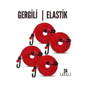 Transformacion 429053 24 Adet 2 Kancalı Gergili Bagaj Lastiği