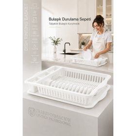 Transformacion 714493 Alessi Beyaz Bulaşık Durulama Sepeti