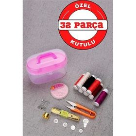 Transformacion 715495 32 Parça Kutulu Seyahat Dikiş İğne İplik Seti