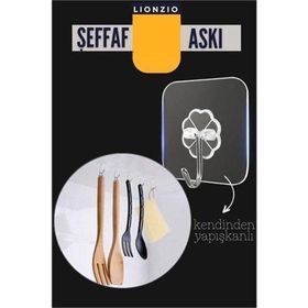 Transformacion 715702 Lionzio Design Şeffaf Yapışkanlı Askı