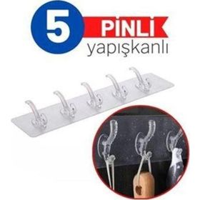 Transformacion 716049 5 Pinli Xenoty Design Yapışkanlı Askı
